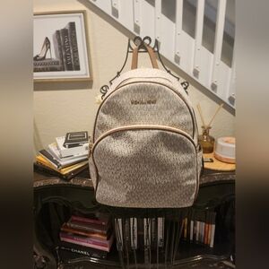 Michael Kors Abbey large logo backpack